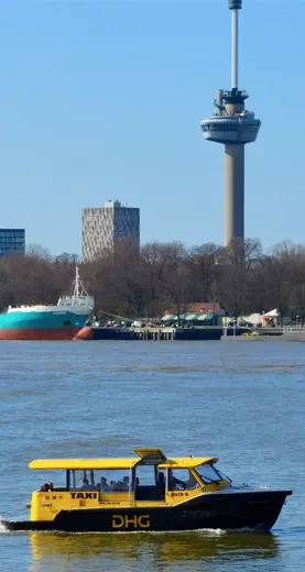 Boottocht in Rotterdam