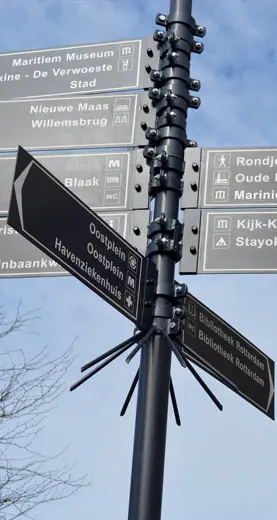 Wandeling in Rotterdam