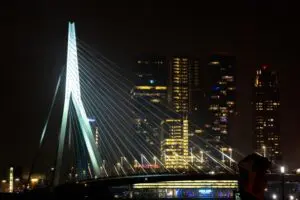 Erasmusbrug nacht