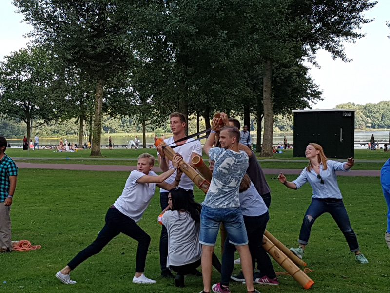 Actief bij de plas