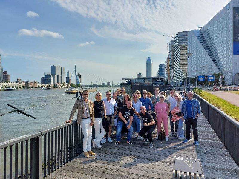 Walking &Floating dinner Rotterdam