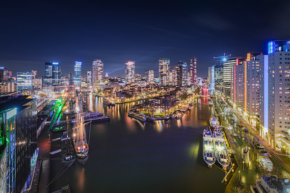 Rotterdam, Rotterdam overnachten, Hotel Rotterdam, Skyline